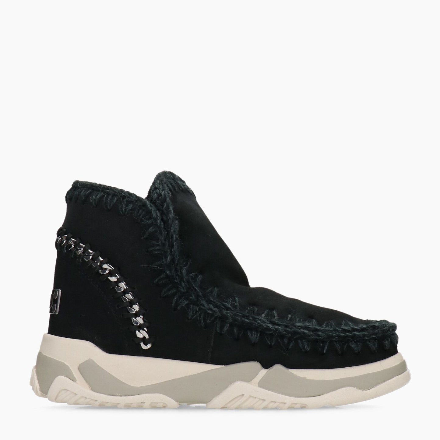 Eskimo Trainer Back Chain Ankle Boots