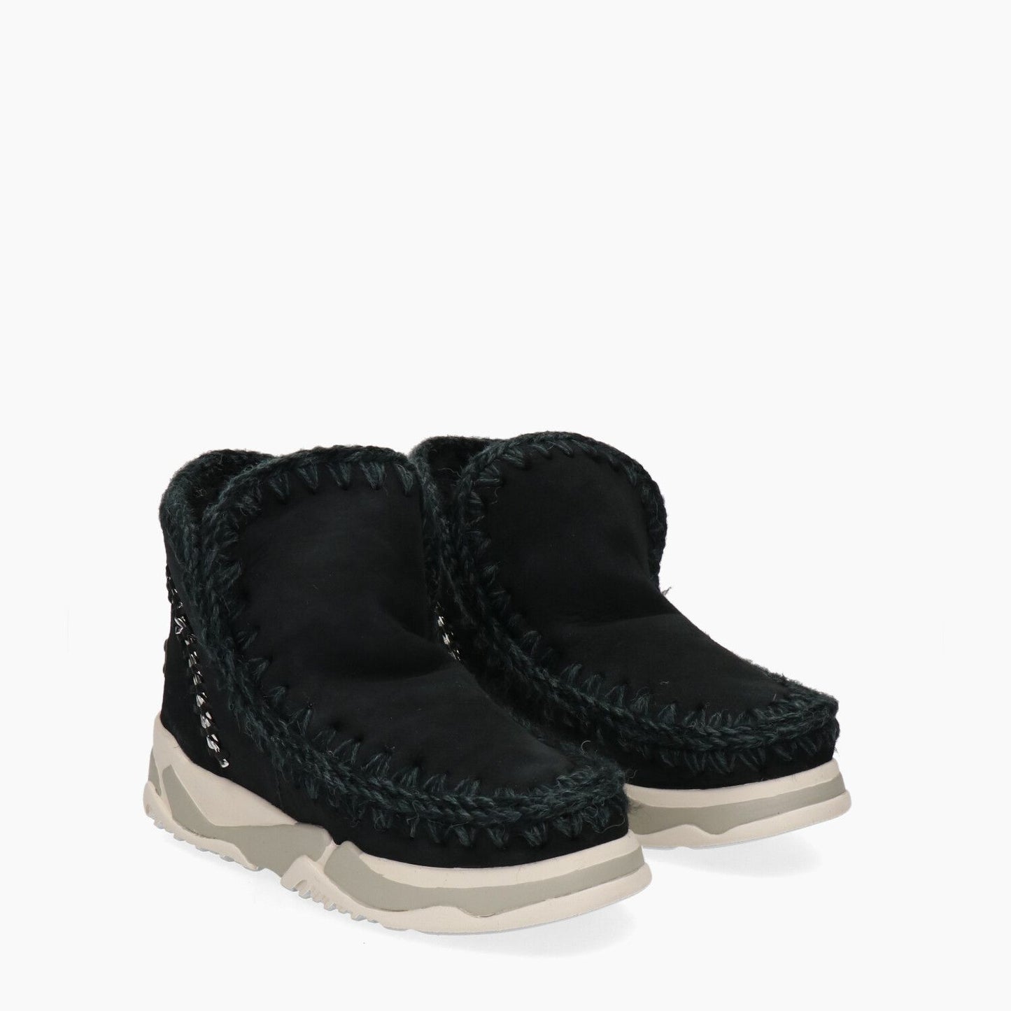 Eskimo Trainer Back Chain Ankle Boots