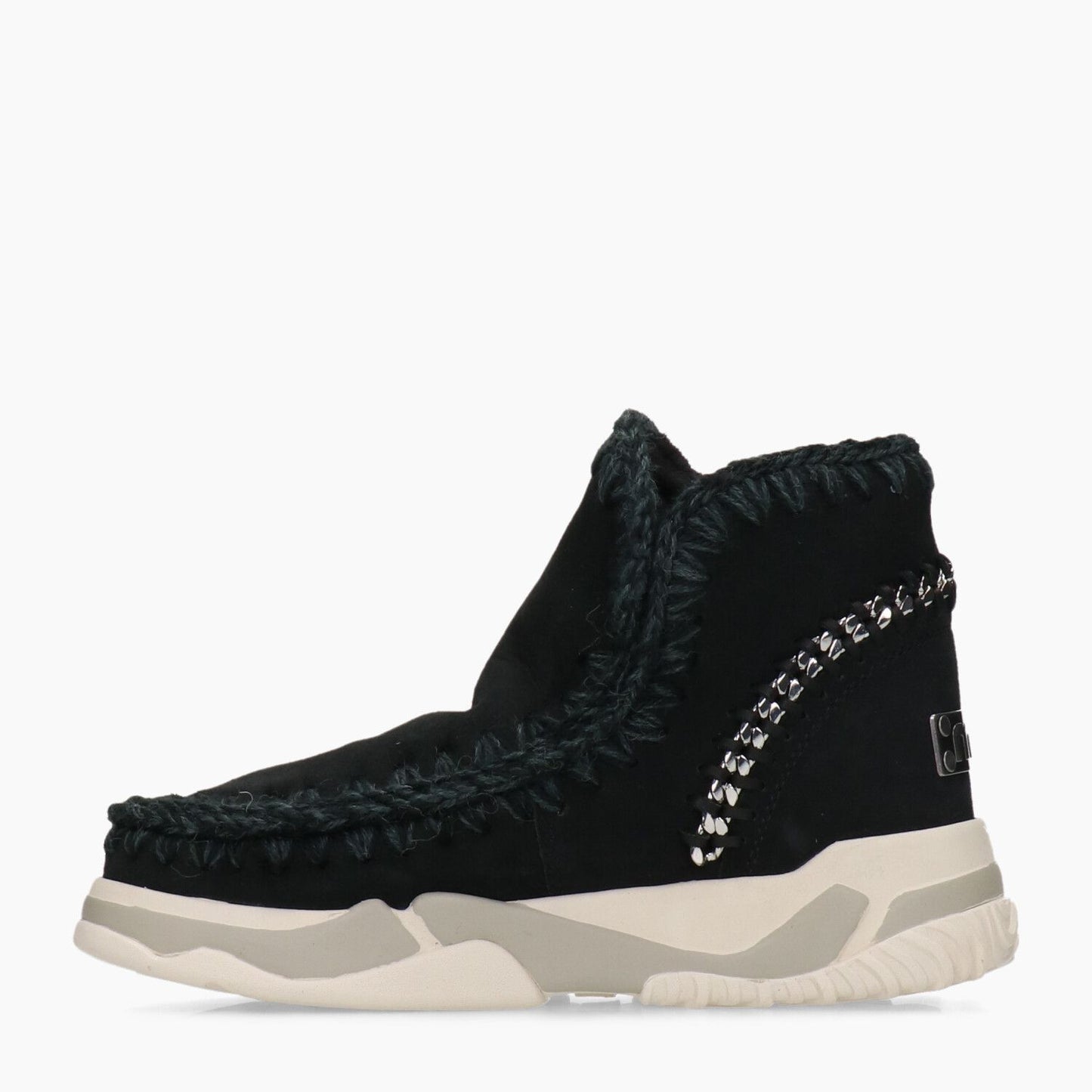 Eskimo Trainer Back Chain Ankle Boots