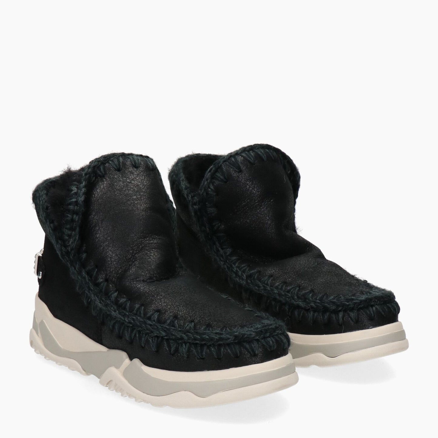 Eskimo Trainer Logo Strass-Ankle-Boots