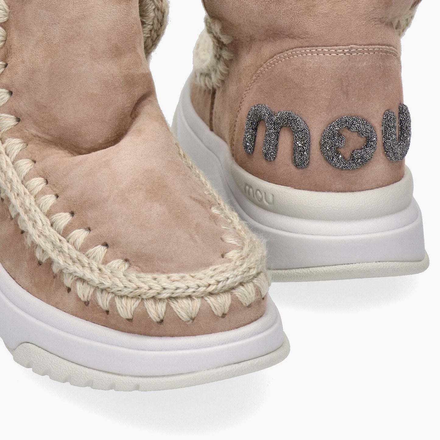 Eskimo Jogger Glitter Logo Ankle Boots