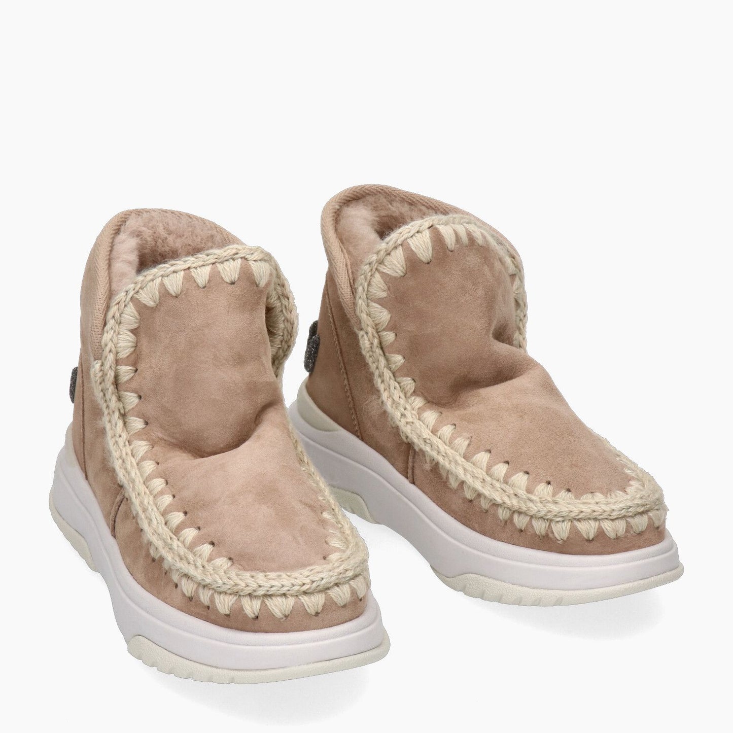 Eskimo Jogger Glitter Logo Ankle Boots