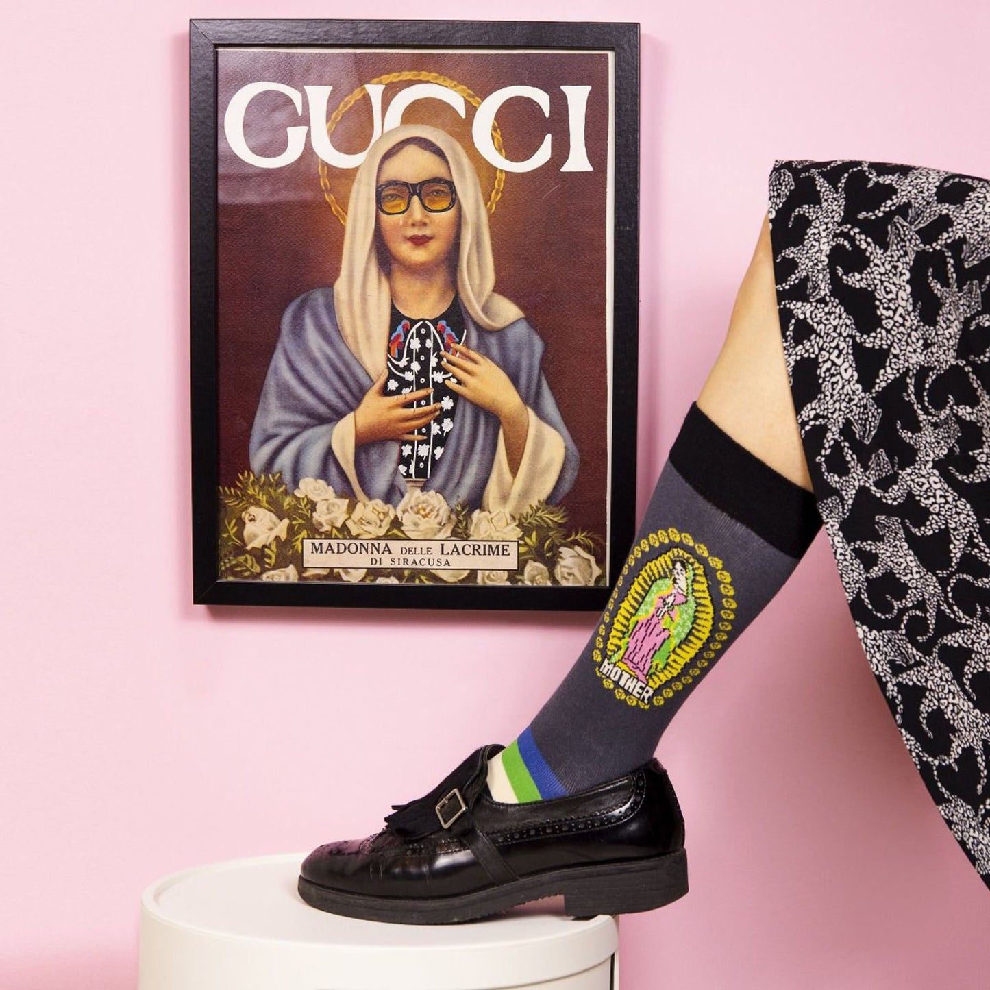 Accessoires der Mutter Maria