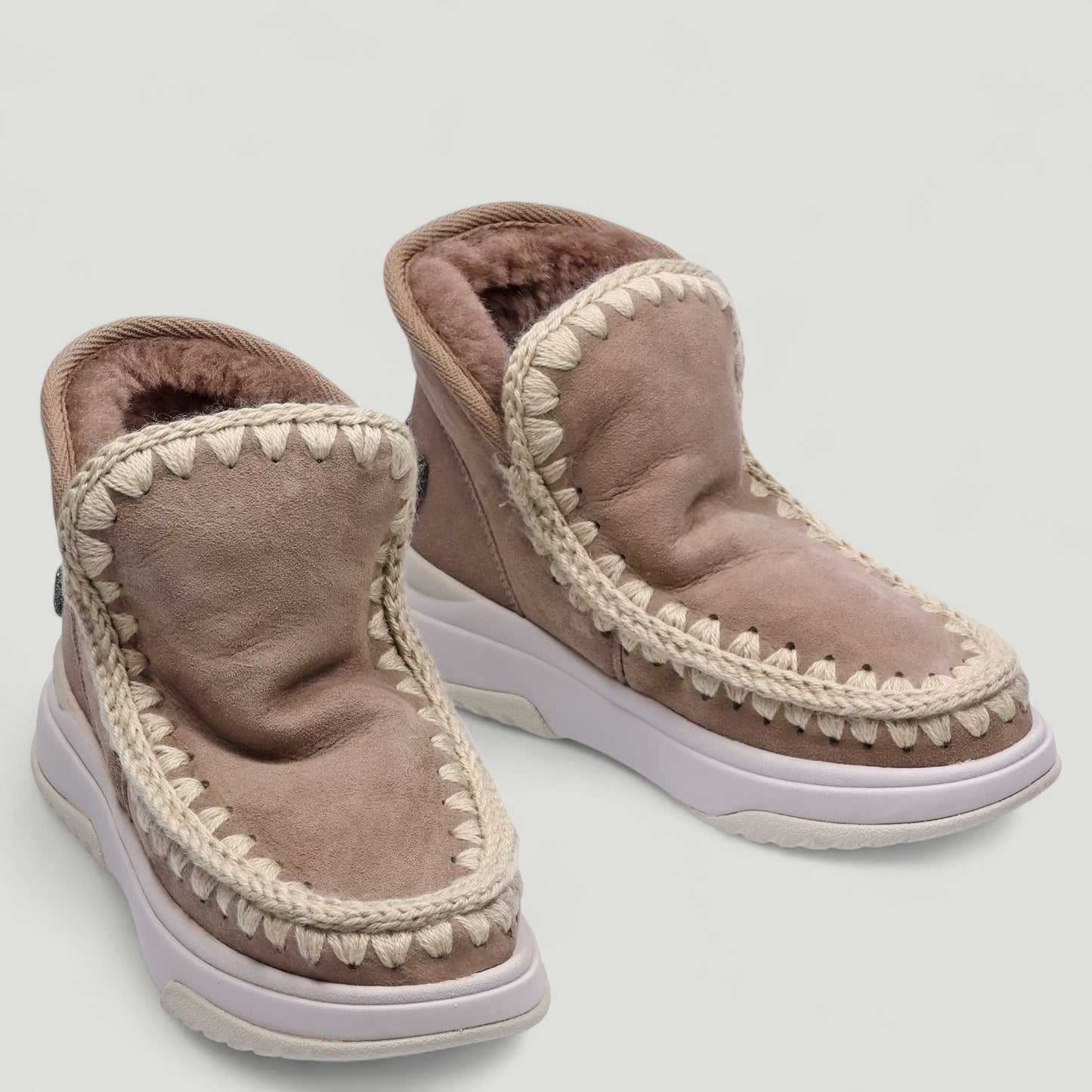 Eskimo Jogger Glitter Logo Ankle Boots