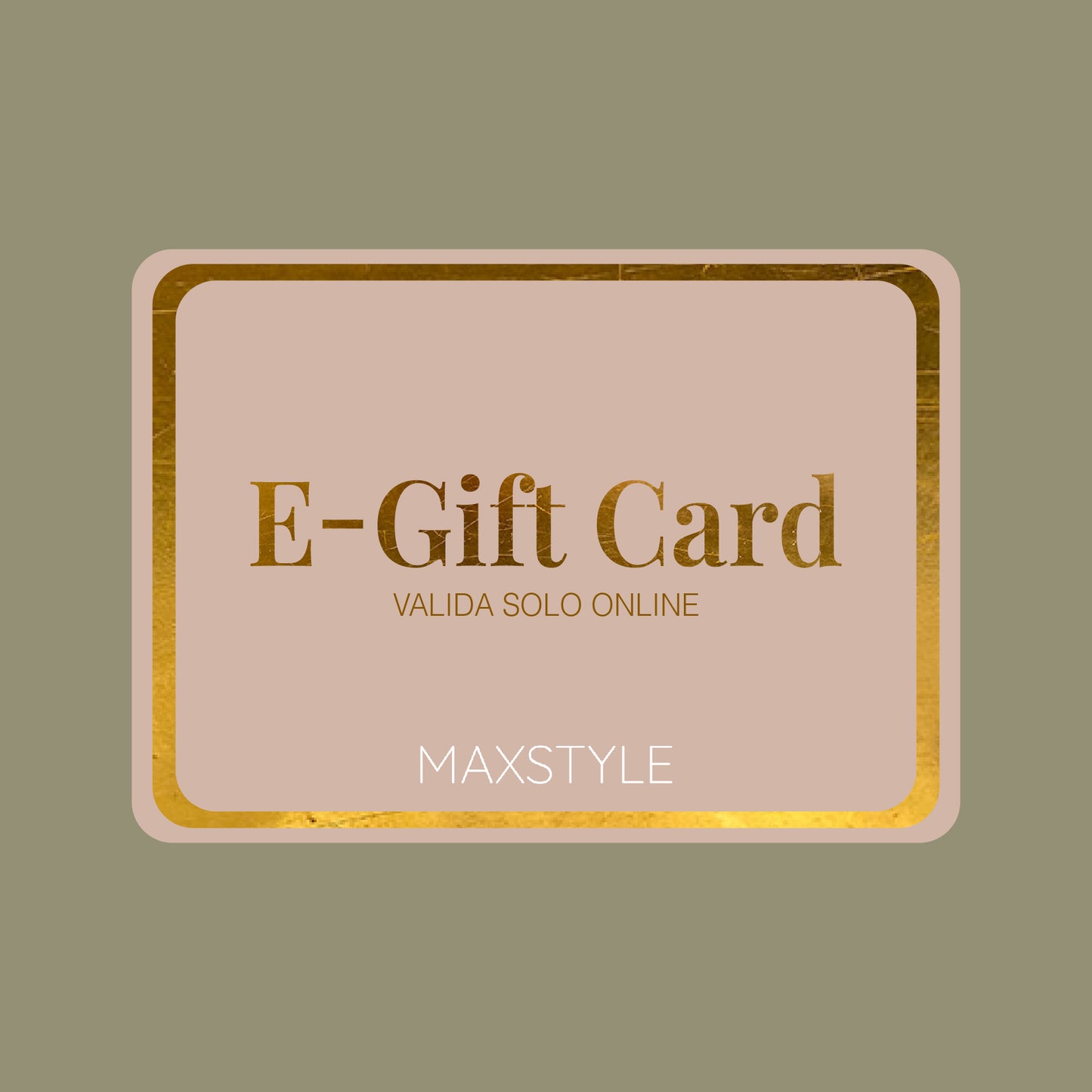 E-Gift Card - Valida Solo Online
