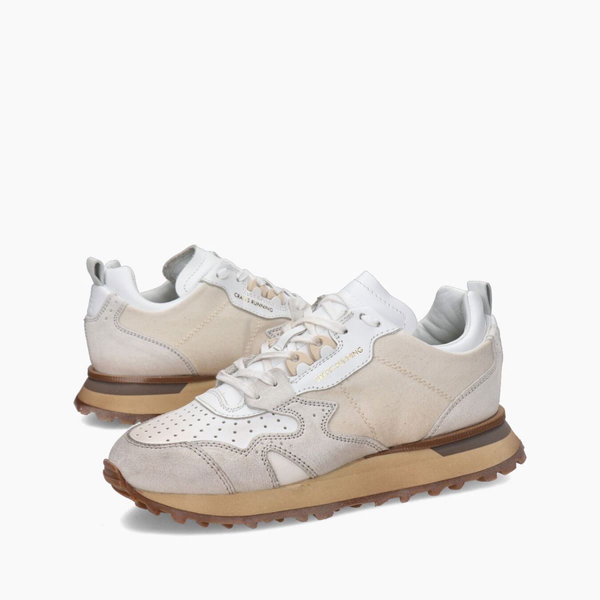 Moma Sneakers Crafts Running White 3AW199-CR-BIANCO--21