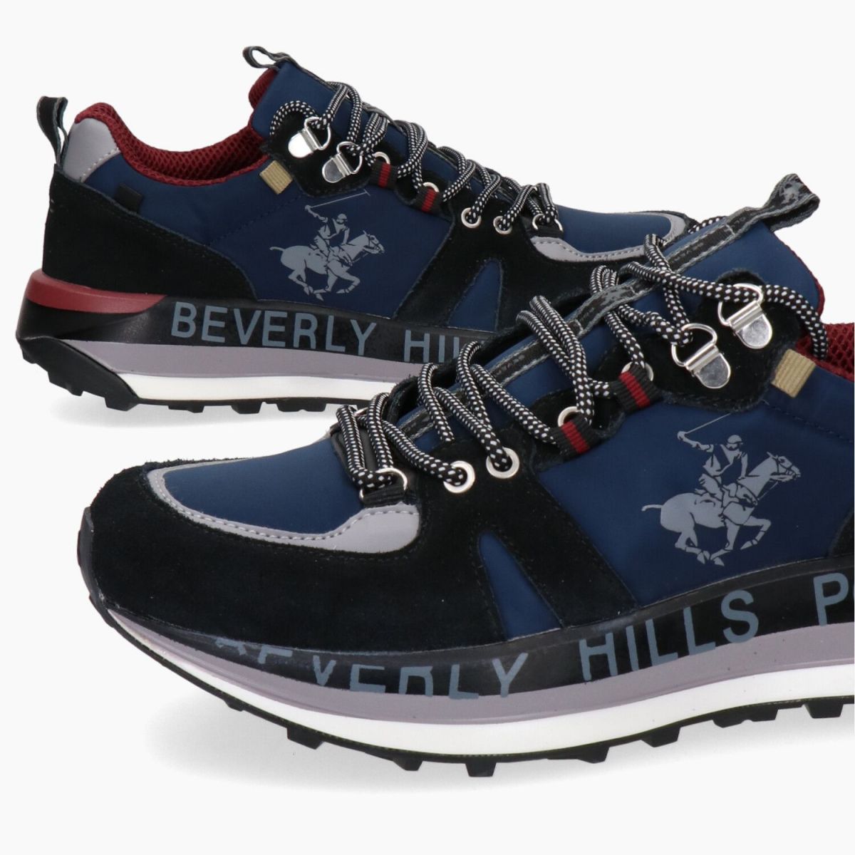 Beverly Hills Polo Club Sneakers Blue 52HM6008-BLU-122