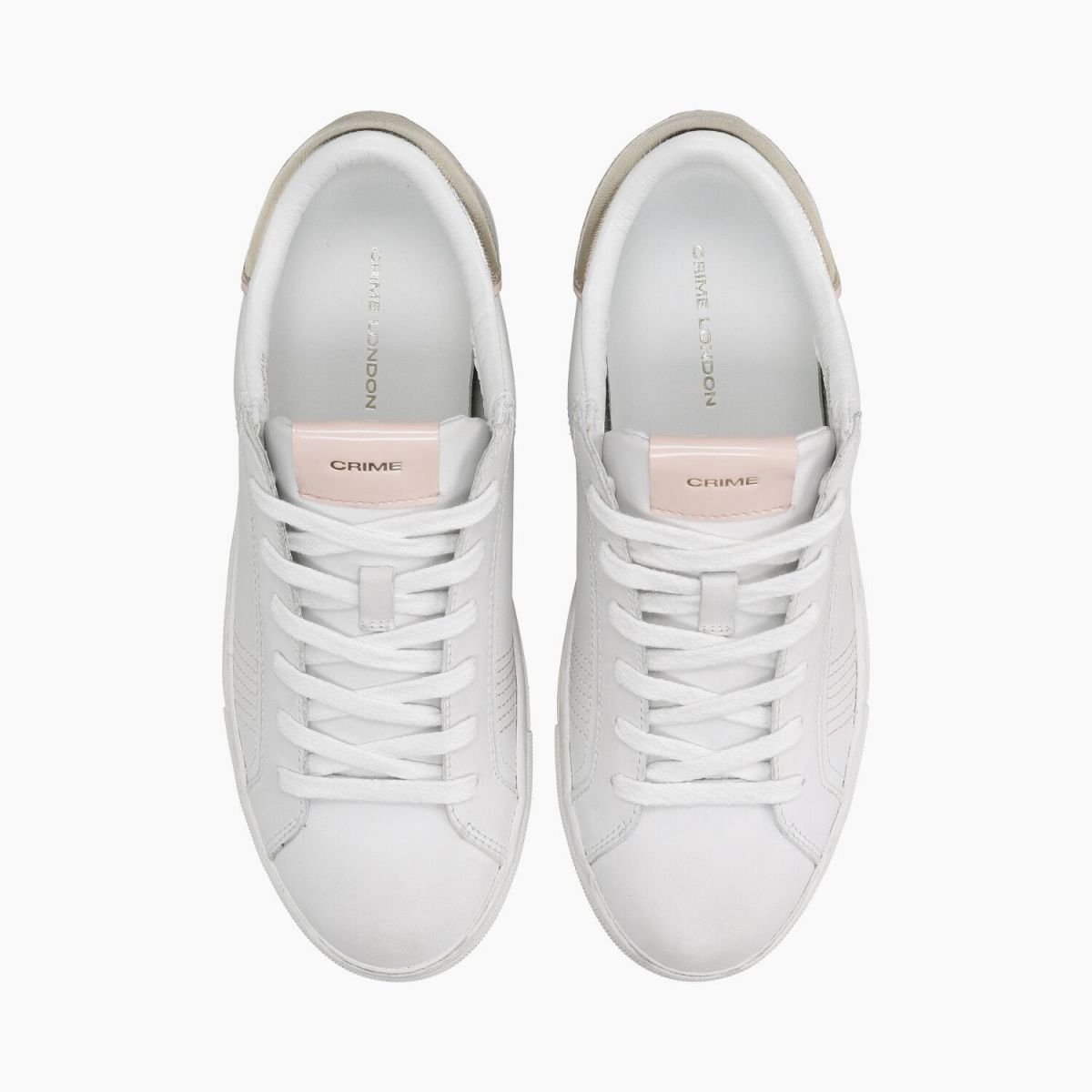 Crime London Sneakers Low Top Essential White 23533PP4-BIANCO-022