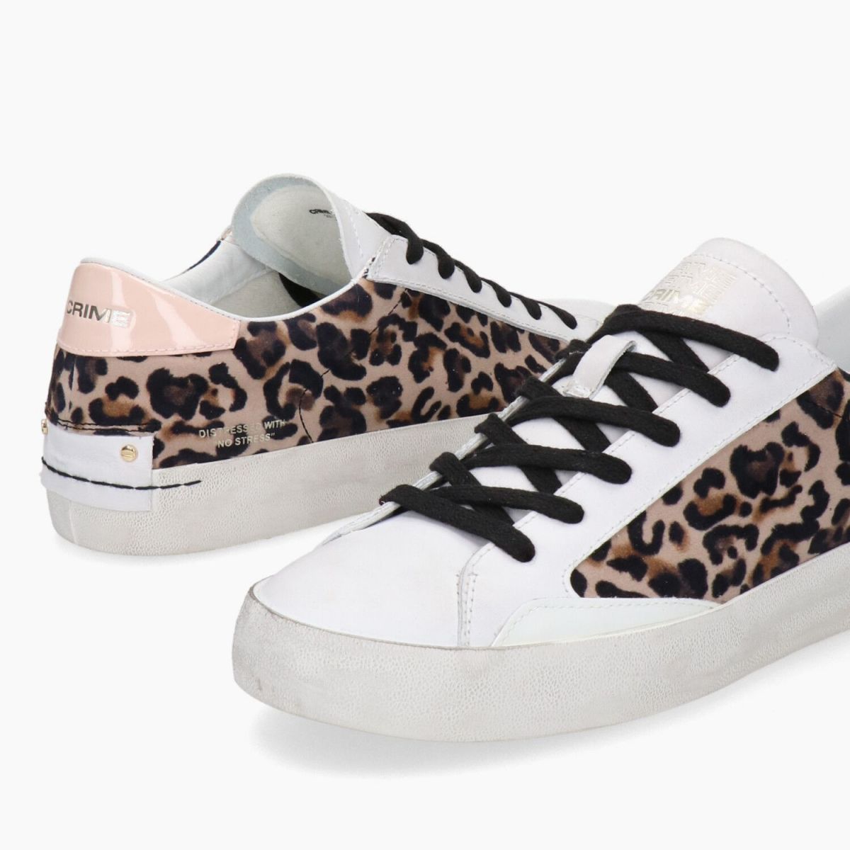 Crime London Sneakers Low Top Distressed Maculato 23111PP4-MACULATO-022